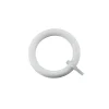 10 anneaux pour barre à rideau ⌀70mm blanc