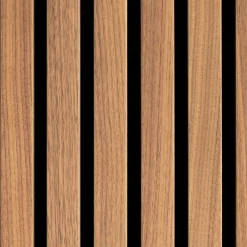 8 carreaux adhésifs décoratifs Vinyl Way 3D effet tasseau de bois L.20 x L.20 cm x ep.1,3 mm Dada Art