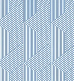 6 carreaux adhésifs motif texture bleu L.15 x H.15 x l.0,4cm