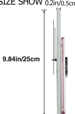 25 cm Moderne Palmiers Pendule Murale, Petit Plage Mer Silencieuse Bois Horloge pour la Cuisine/Chambre/Le Salon/Salle de Bain