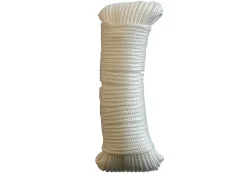1 CORDON DE TIRAGE - BLANC - 15M00