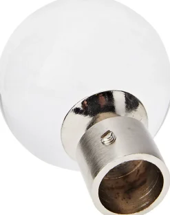 1 EMBOUT LIMIK - CHROME MAT - DIAMETRE 16