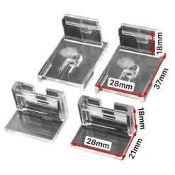 2 fixations universelles 3en1 pour store enrouleur Nisis gris GoodHome