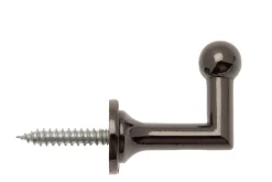 2 GONDS ANGLAIS - NICKEL NOIR - 3CM