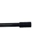 1 KIT EXTENSIBLE COMPOSÉ DE 2 SUPPORTS AVEC VISSERIE ET 2 EMBOUTS CYLINDRE - 120 A  210 CM - DIAMETRE 19 - NOIR BRILLANT