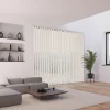 5 lamelles verticales orientables 89mm pour store californien beige paille sans chaînette H.260cm, Madeco