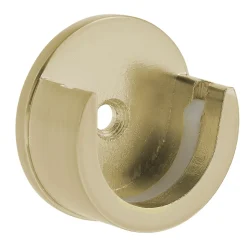 2 naissances support tringle à rideau métal doré Ø20/28mm Mobois