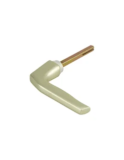 1/2 paire de béquilles pour porte, carré 7mm, couleur champagne - THIRARD