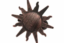 2 PINCES DECORATIVE SOLEIL - CUIVRE