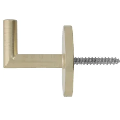 2 porte embrasses rideau métal doré mat L.33,5mm Mobois