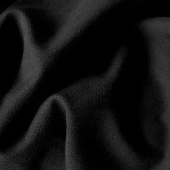 2 rideaux thermique à œillets, noir, 135x240cm, doublure polaire, collection Nordica, CMADECO