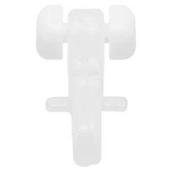 10 roulements coulissants pour rail à rideau Milley GoodHome blanc