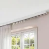 20 roulements coulissants universels pour rail à rideau Nisis GoodHome blanc