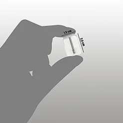 4 SUPPORTS ADHESIFS TRANSLUCIDE