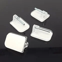 4 SUPPORTS ADHESIFS TRANSLUCIDE