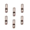 6 Un. poignées de meuble en argent mat pour commode armoire 107x29MM