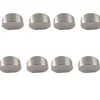 8 Un. poignées de meuble en nickel brossé de 30x12MM