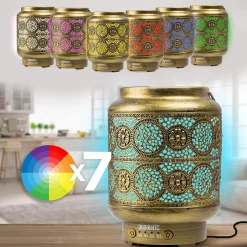AD42 Diffuseur d'arômes Brumisateur d'Huiles essentielles Purificateur d'air Naturel Aromathérapie Bien être Relaxation Duronic