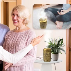 AD41 Diffuseur d'arômes Brumisateur d'Huiles essentielles Purificateur d'air Naturel Aromathérapie Bien être Relaxation Duronic