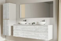 Adhésif décoratif noblessa© Pierre Granite gris L.1,50 m x l.45 cm