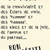 Affiche " Au menu " l.30 x l.40 cm Dada Art