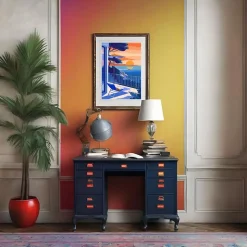 Affiche - Vue du Sud - Posters de nos Régions - Format A3 - Grand 42cm x 29,7cm