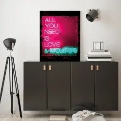 Affiche All You Need Dada Art l.40 x H.50 cm
