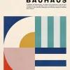 Affiche Bauhaus pastel l.30 x H.40cm Dada Art