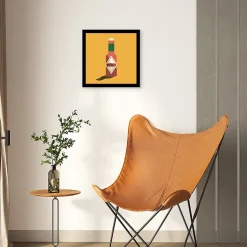 Affiche bouteille 