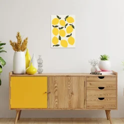 Affiche citrons jaunes l.30 x H.40 cm Dada Art