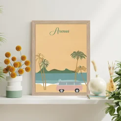 Affiche Floride l.30 x l.40 cm Dada Art