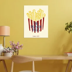 Affiche frite 