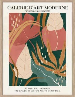 Affiche Gallery multicouleur Dada Art l.30 x H.40 cm