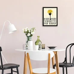 Affiche more spaghetti por favor l.30 x l.30 cm Dada Art
