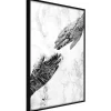 Affiche Murale Encadrée "Almost" 21 x 30 cm Noir