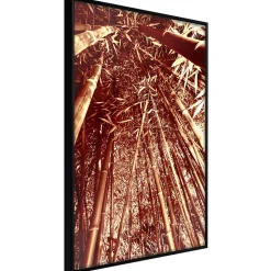 Affiche Murale Encadrée "Asian Forest" 40 x 60 cm Noir
