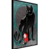 Affiche Murale Encadrée "Bad Wolf" 30 x 42 cm Noir