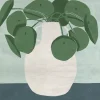 Affiche plante vert l.30 x l.30 cm Dada Art