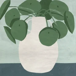 Affiche plante vert l.30 x l.30 cm Dada Art