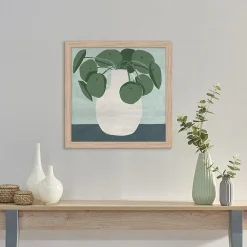 Affiche plante vert l.30 x l.30 cm Dada Art