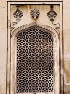 Affiche Porte Maroc beige Dada Art l.60 x H.80 cm