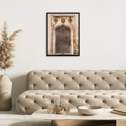 Affiche Porte Maroc beige Dada Art l.60 x H.80 cm