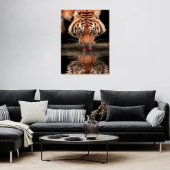 Affiche tigre Dada Art l.60 x H.80 cm
