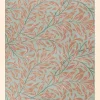 Affiche William Morris motifs fleurs et feuilles rouges l.30 x H.40 cm Dada art