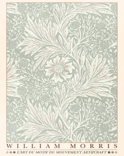 Affiche William Morris pastel l.30 x L.40 Dada Art