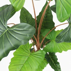 Alocasia artificiel toucher naturel 150cm