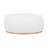 Amy - pouf - en tissu bouclette - Lisa Design