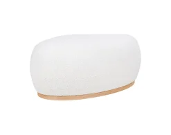 Amy - pouf - en tissu bouclette - Lisa Design