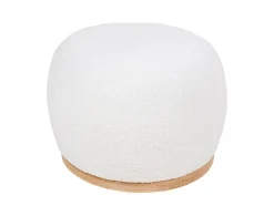 Amy - pouf - en tissu bouclette - Lisa Design