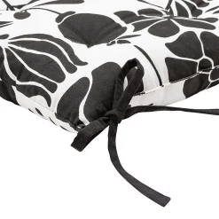 Assise de chaise en coton Twisted Lime